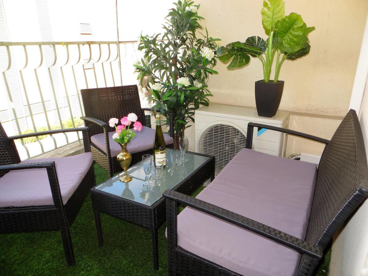 Appartamento 9 Avenue De Carras Nizza Esterno foto